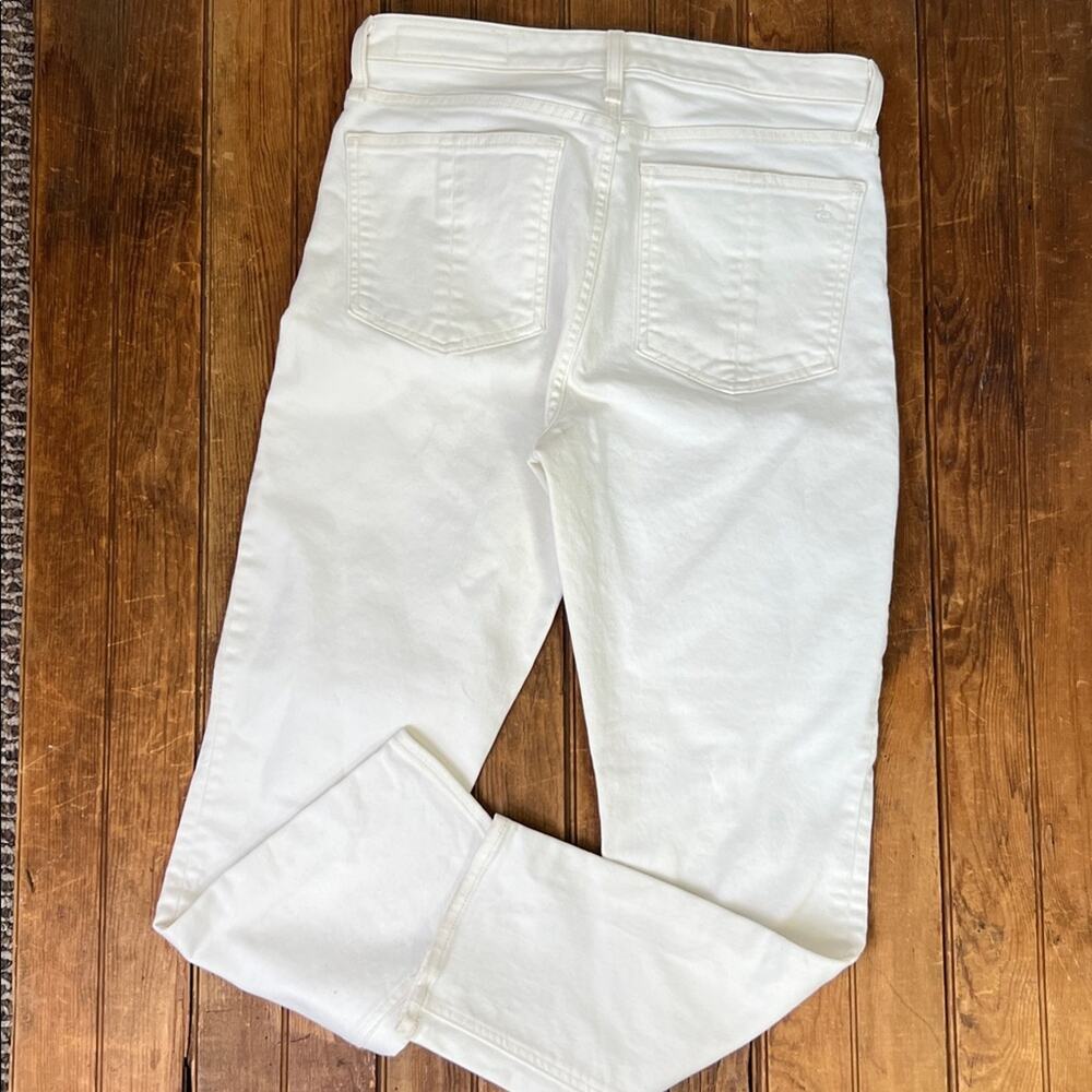 rag & bone jeans white Nina high rise ankle cigarette Jeans size 29 SALE - Picture 3 of 9